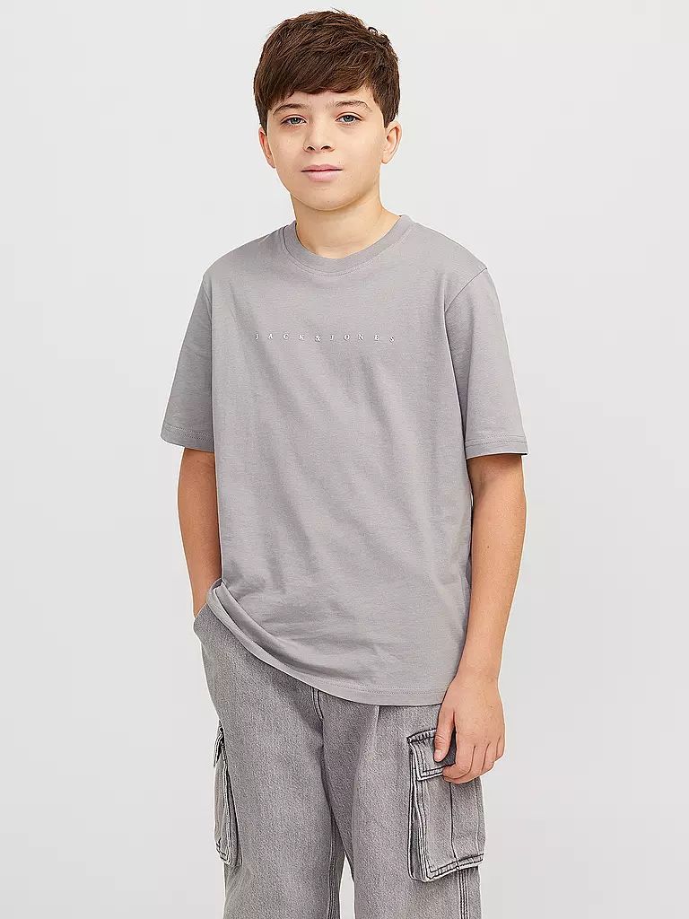 JACK & JONES | Jungen T-Shirt JJESTAR | grau