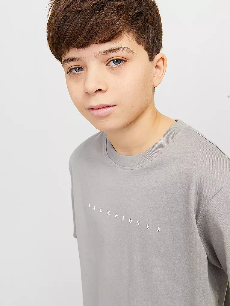 JACK & JONES | Jungen T-Shirt JJESTAR | grau