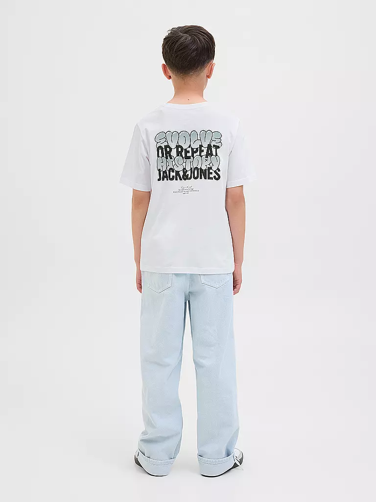 JACK & JONES | Jungen T-Shirt JJWOBLY | hellgrün