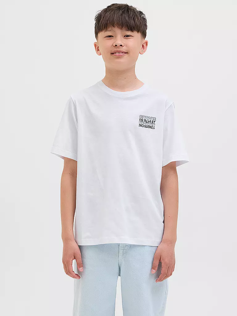 JACK & JONES | Jungen T-Shirt JJWOBLY | hellgrün