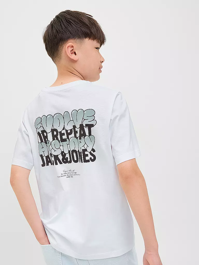 JACK & JONES | Jungen T-Shirt JJWOBLY | hellgrün