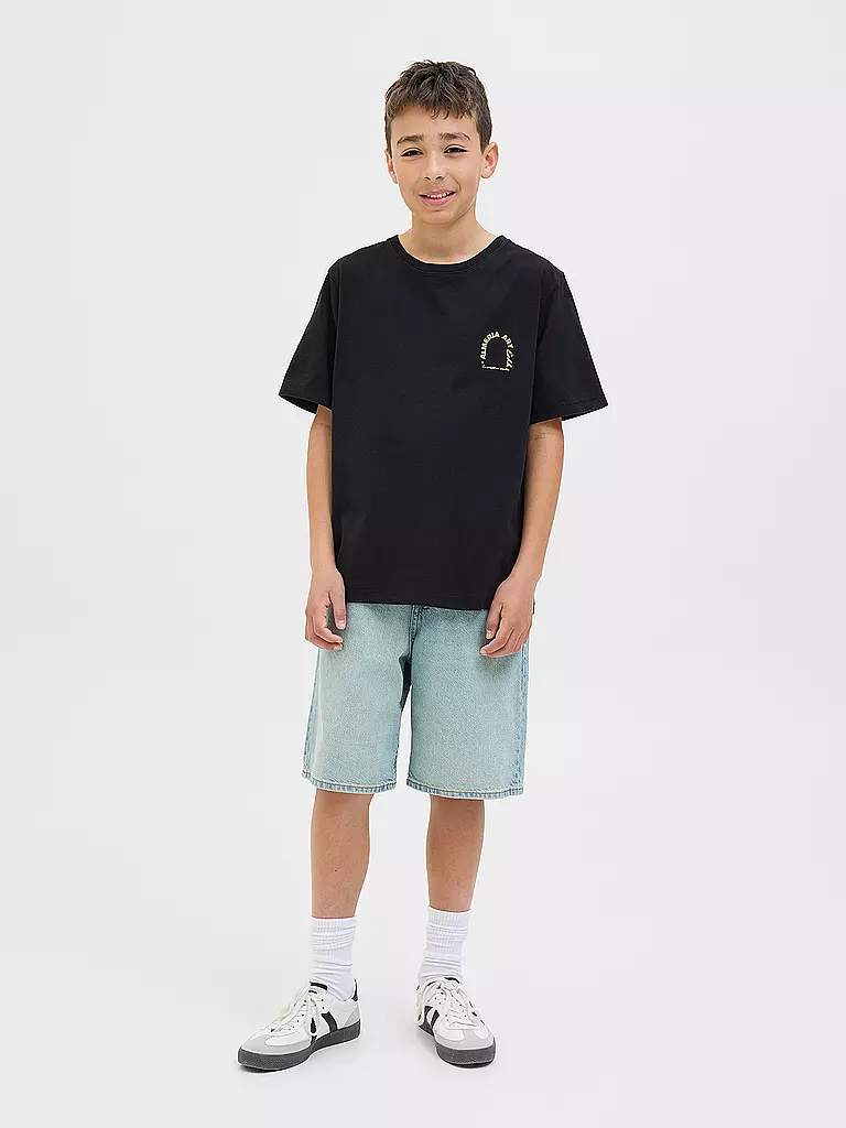 JACK & JONES | Jungen T-Shirt JORALMERIA  | Schwarz