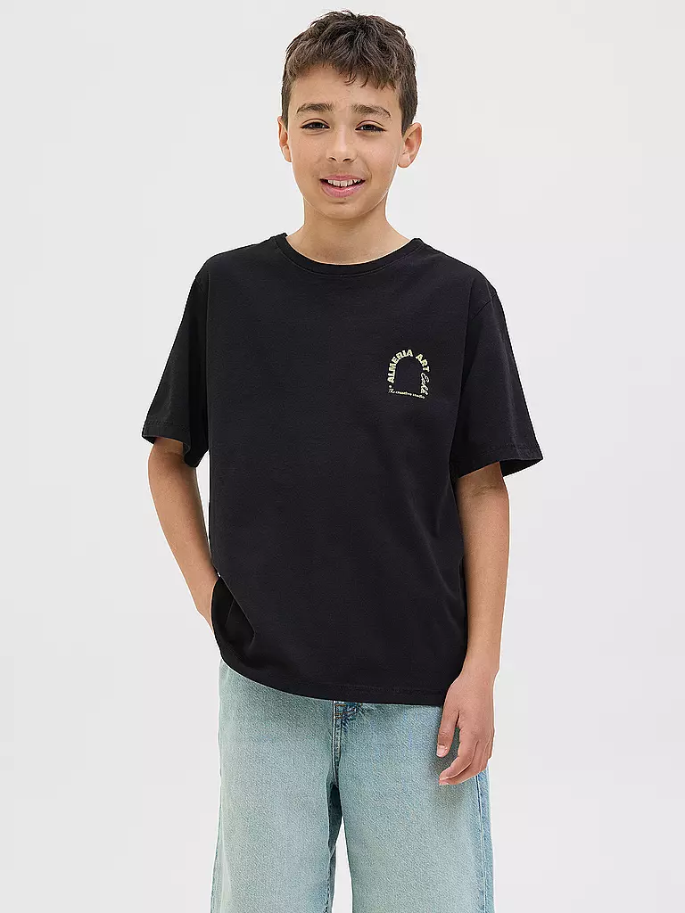 JACK & JONES | Jungen T-Shirt JORALMERIA  | Schwarz