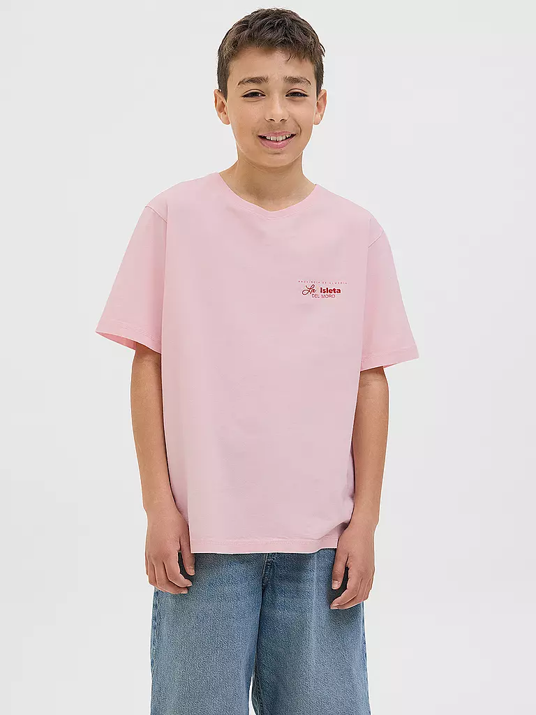 JACK & JONES | Jungen T-Shirt JORALMERIA  | Rosa