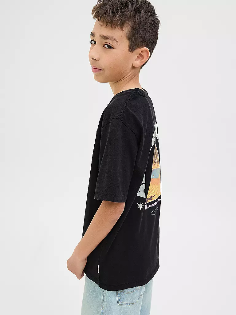 JACK & JONES | Jungen T-Shirt JORALMERIA  | Schwarz