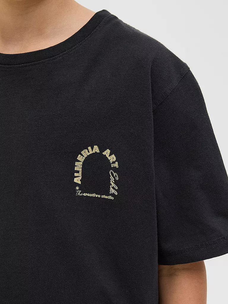 JACK & JONES | Jungen T-Shirt JORALMERIA  | Schwarz