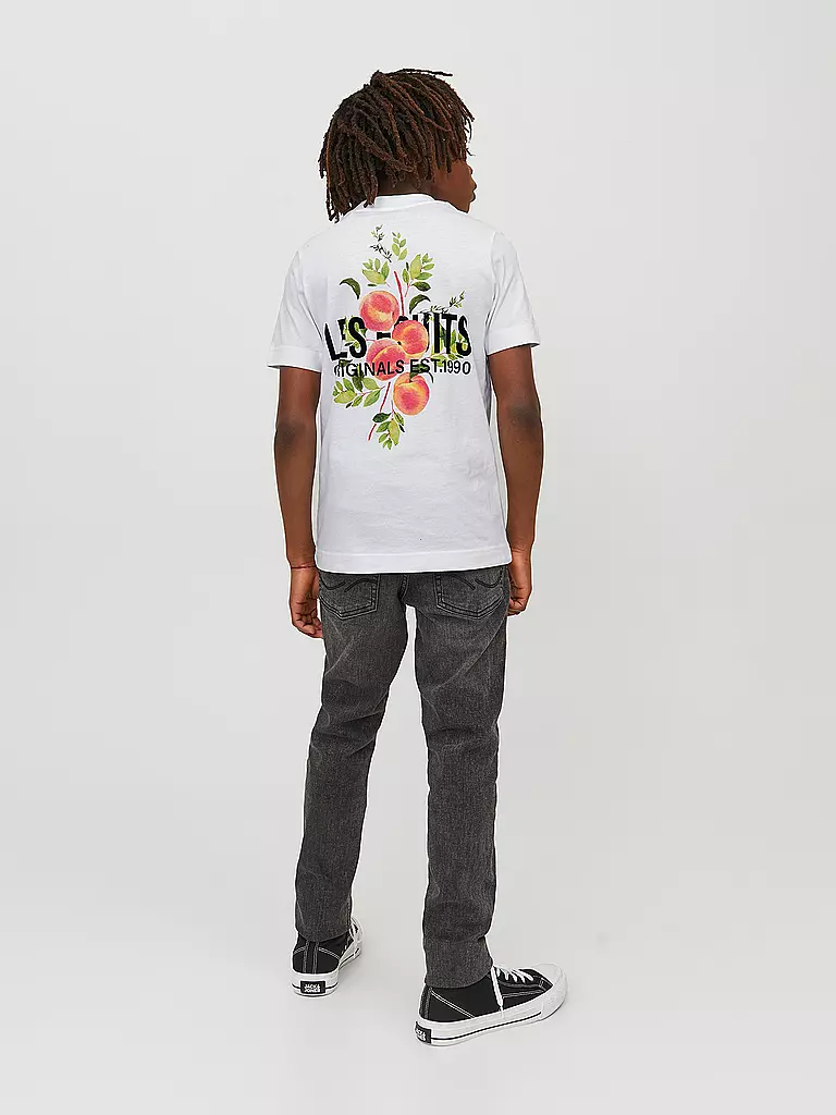 JACK & JONES | Jungen T-Shirt JORFLORES | schwarz