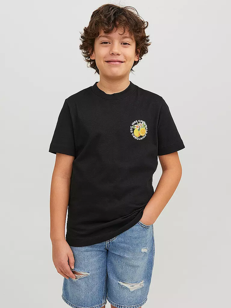 JACK & JONES | Jungen T-Shirt JORFLORES | weiss