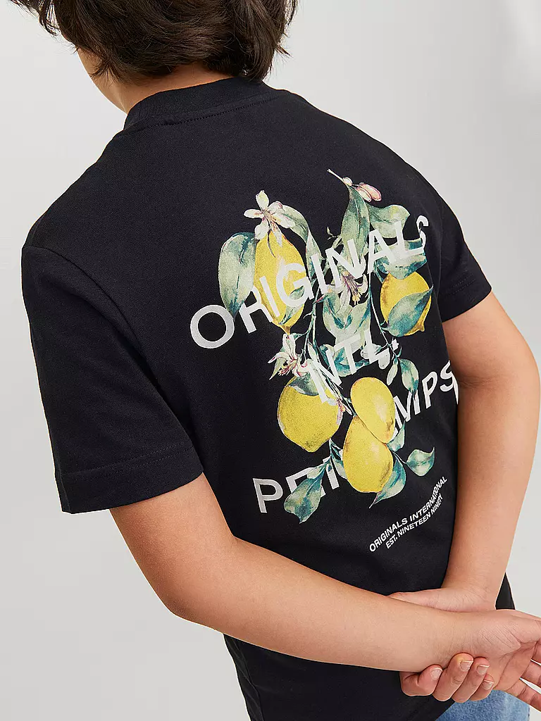 JACK & JONES | Jungen T-Shirt JORFLORES | weiss