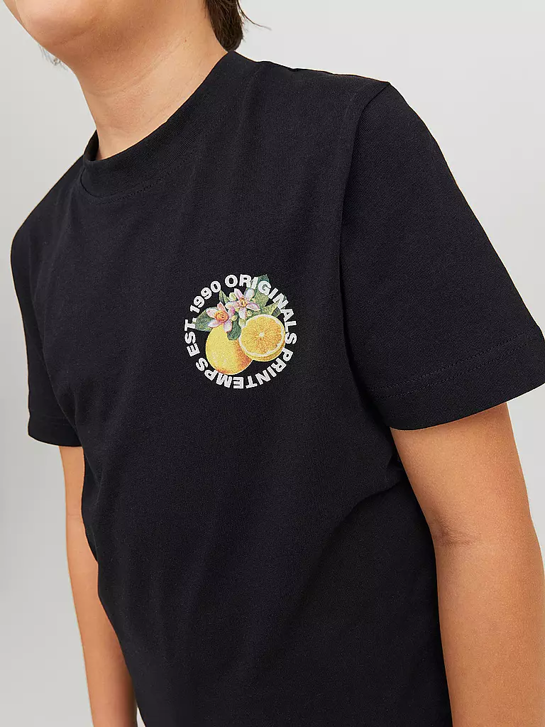 JACK & JONES | Jungen T-Shirt JORFLORES | weiss