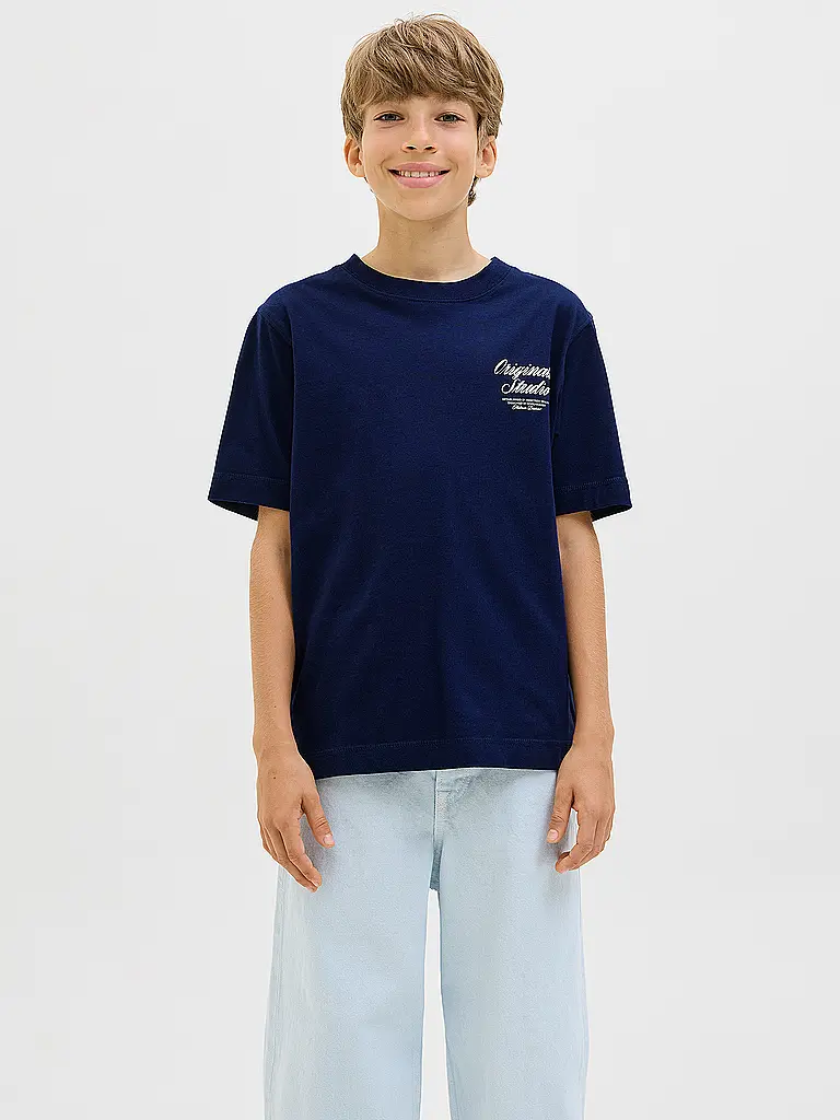 JACK & JONES | Jungen T-Shirt JORNORREBRO | blau