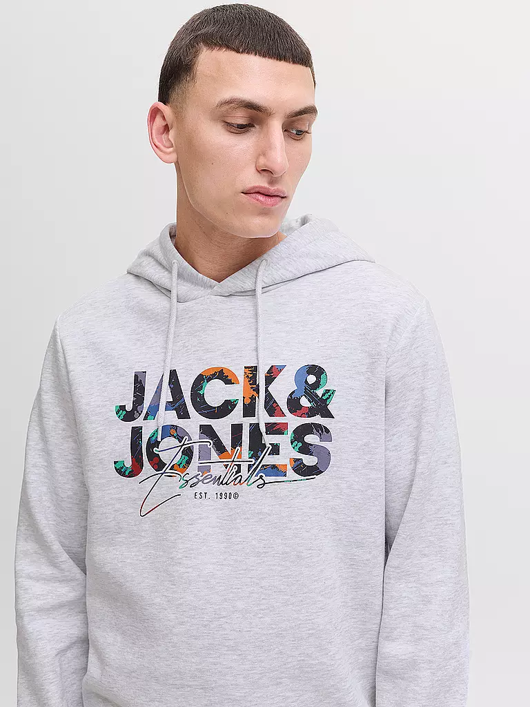 JACK & JONES | Kapuzensweater - Hoodie JJGEPLAS | dunkelblau