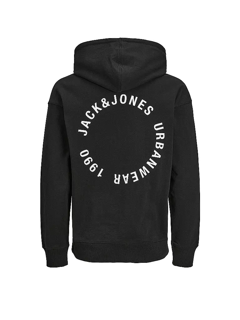 JACK & JONES | Kapuzensweater - Hoodie JJSUNSET  | Schwarz