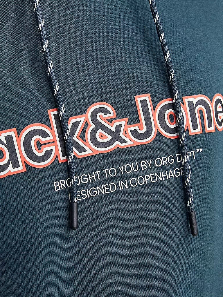 JACK & JONES | Kapuzensweater - Hoodie JORLAKEWOOD | schwarz