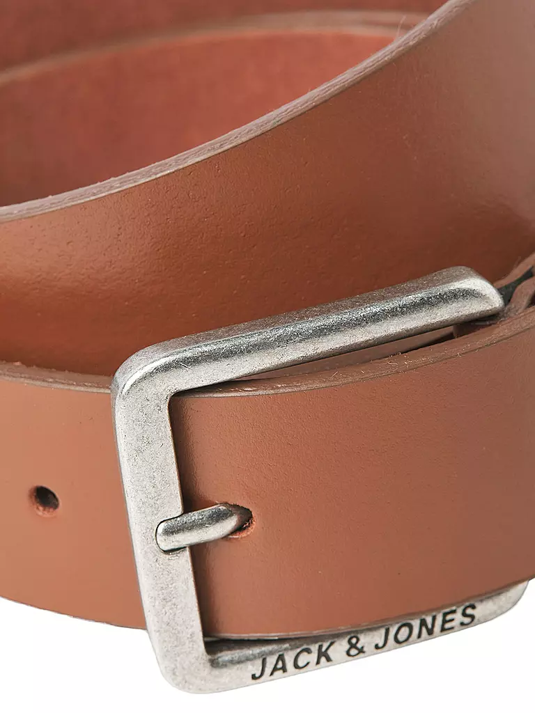 JACK & JONES | Ledergürtel JACESPO | Braun