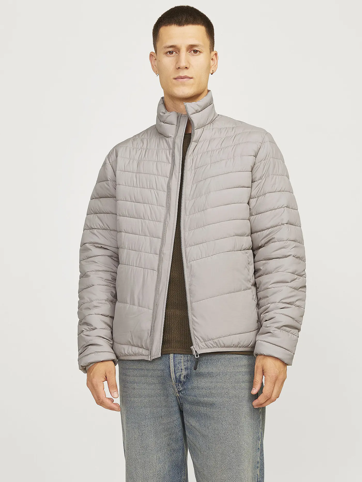 JACK & JONES | Leichtsteppjacke JJESTATE | creme