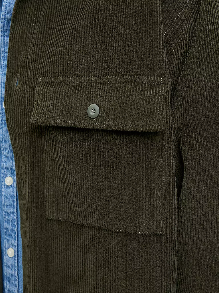 JACK & JONES | Overshirt JJEPERFECT | schwarz