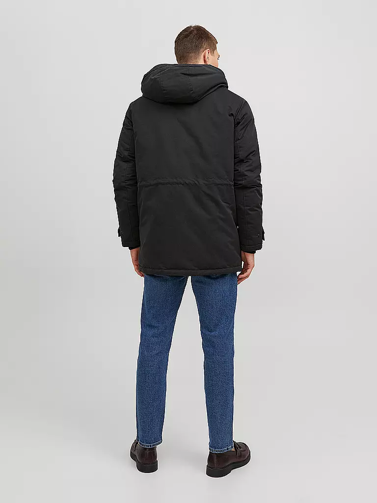 JACK & JONES | Parka JJECLIP | schwarz