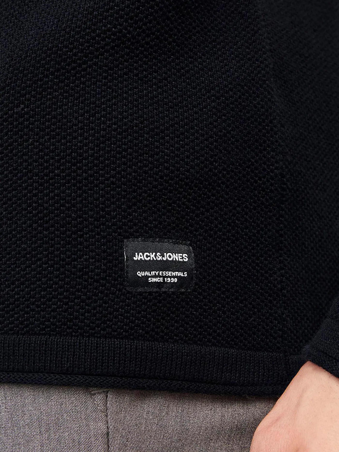 JACK & JONES | Pullover JJEHILL | schwarz