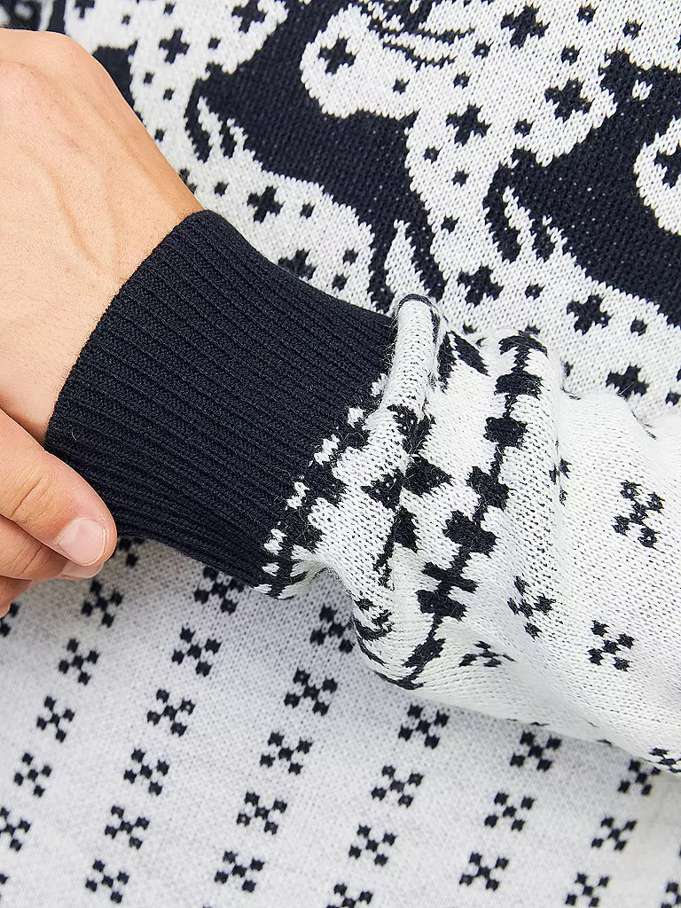 JACK & JONES | Pullover JJXMAS GABRIEL | Dunkelblau