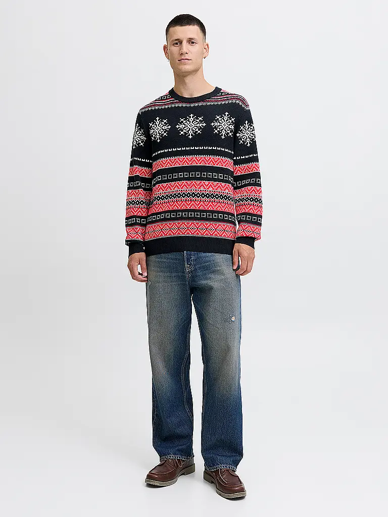 JACK & JONES | Pullover JJXMAS | Rot