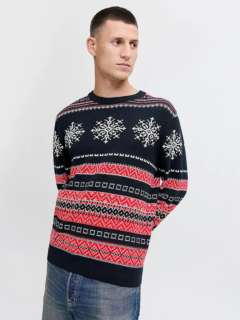 JACK & JONES | Pullover JJXMAS | Rot