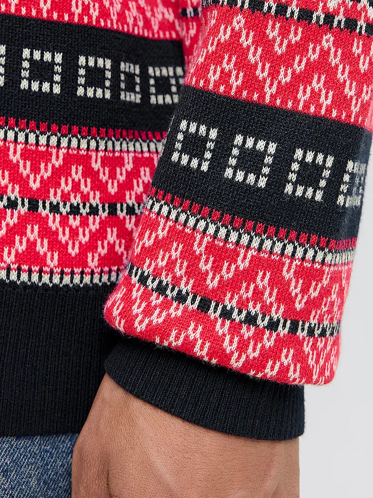 JACK & JONES | Pullover JJXMAS | Rot