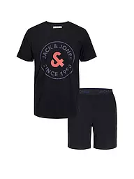 JACK & JONES | Set T-Shirt und Shorts JACAARON | Schwarz