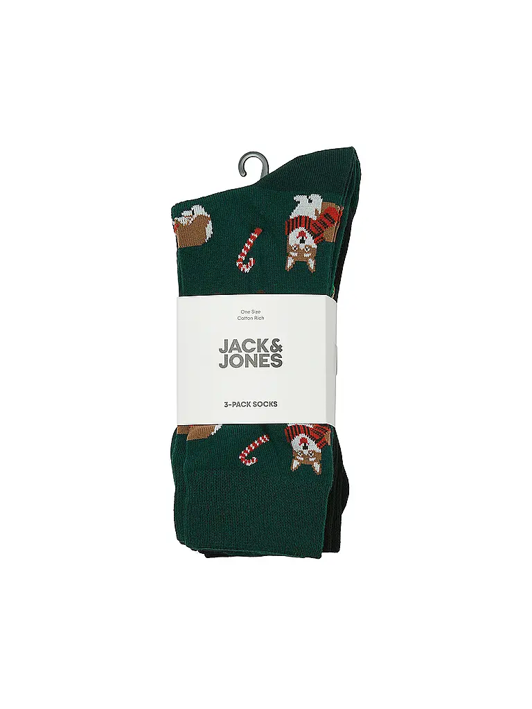 JACK & JONES | Socken JACXMAS | Dunkelgrün