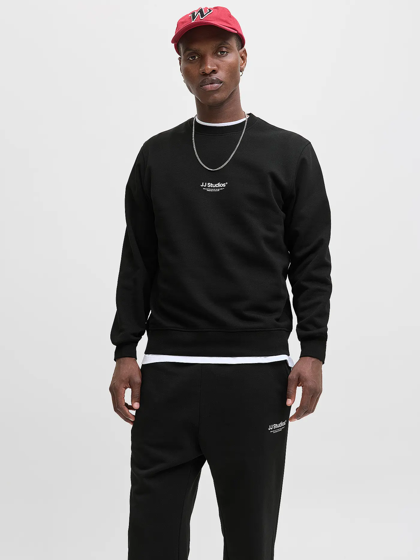 JACK & JONES | Sweater JJESOHO | schwarz