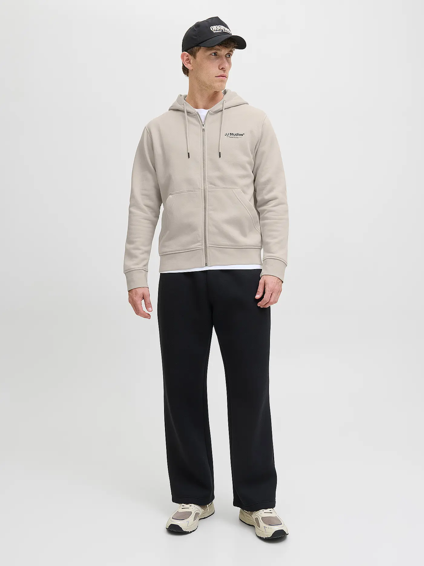 JACK & JONES | Sweatjacke  | creme