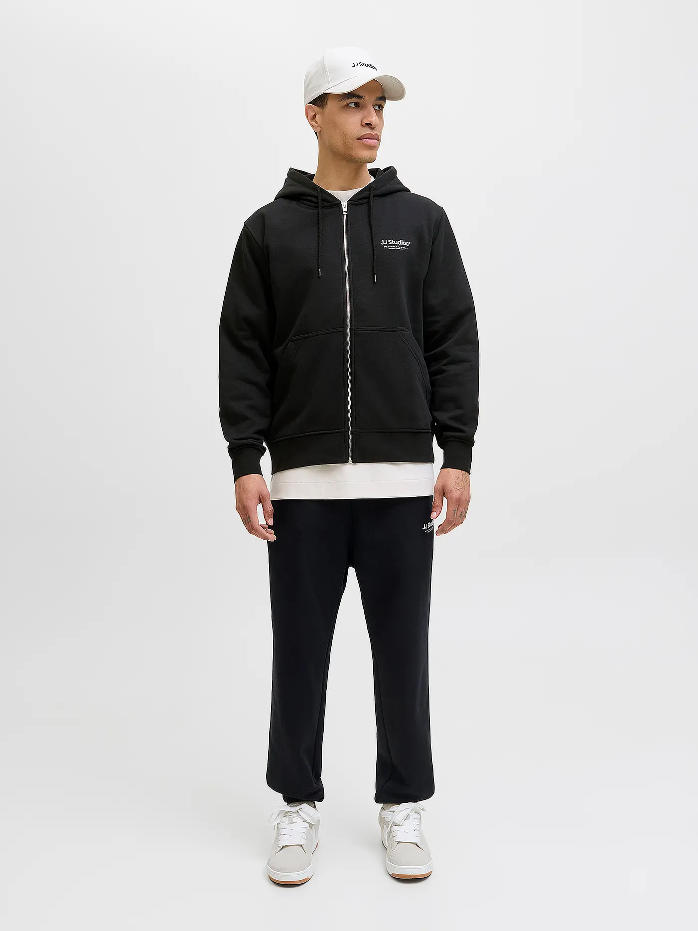 JACK & JONES | Sweatjacke  | schwarz