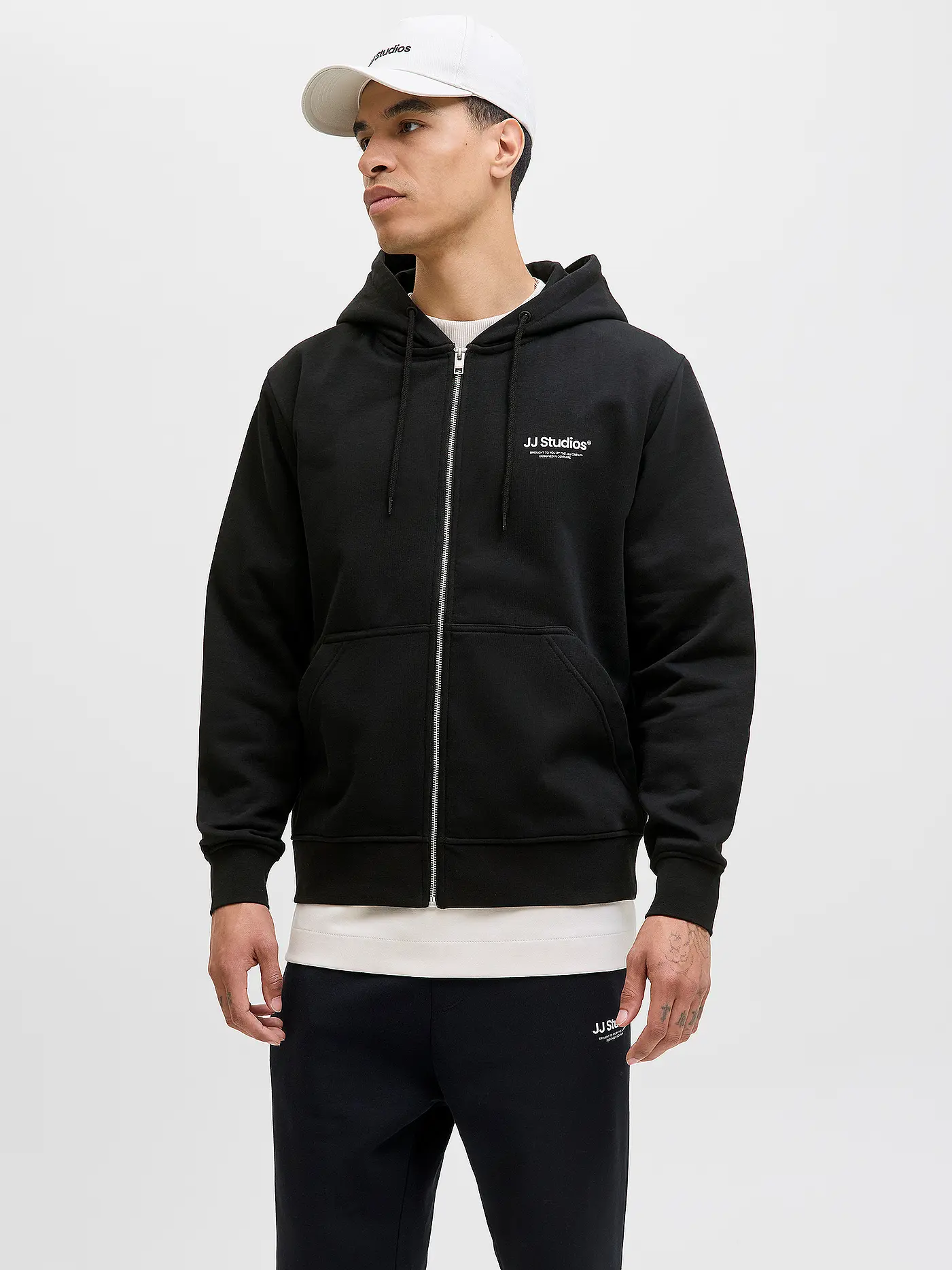 JACK & JONES | Sweatjacke  | schwarz