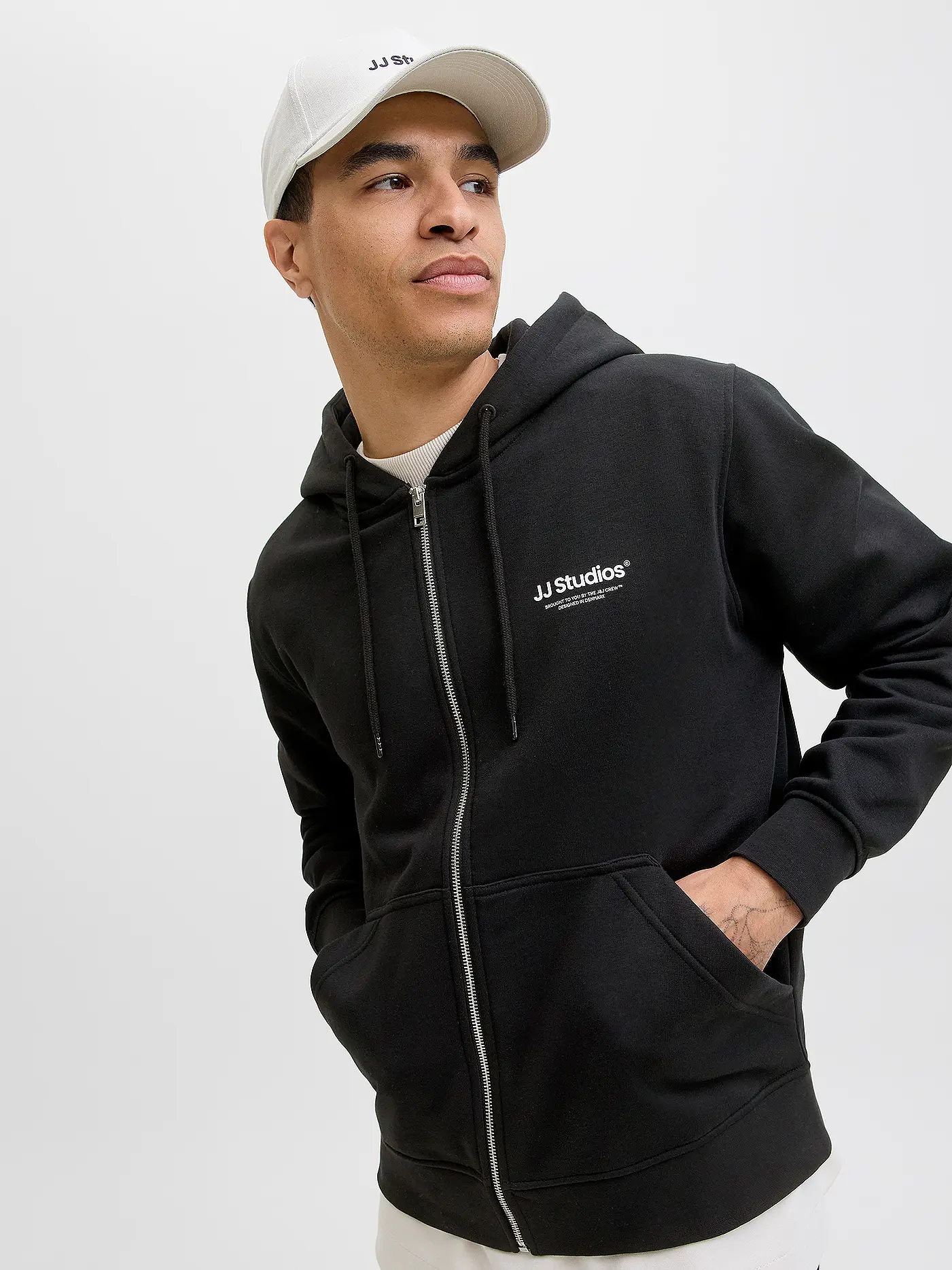 JACK & JONES | Sweatjacke  | schwarz