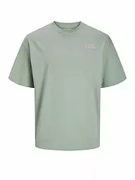 JACK & JONES | T-Shirt JJEAMES | Hellgrün