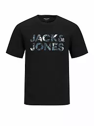 JACK & JONES | T-Shirt JJEBRYAN | schwarz