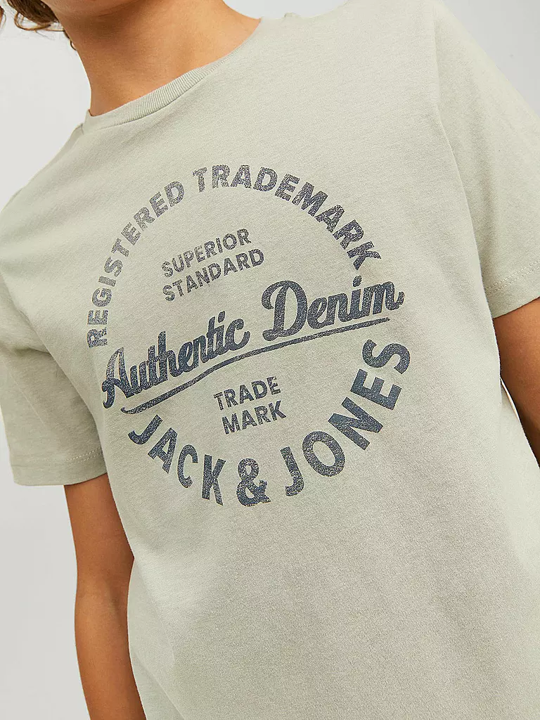 JACK & JONES | T-Shirt JJEJEANS | dunkelblau