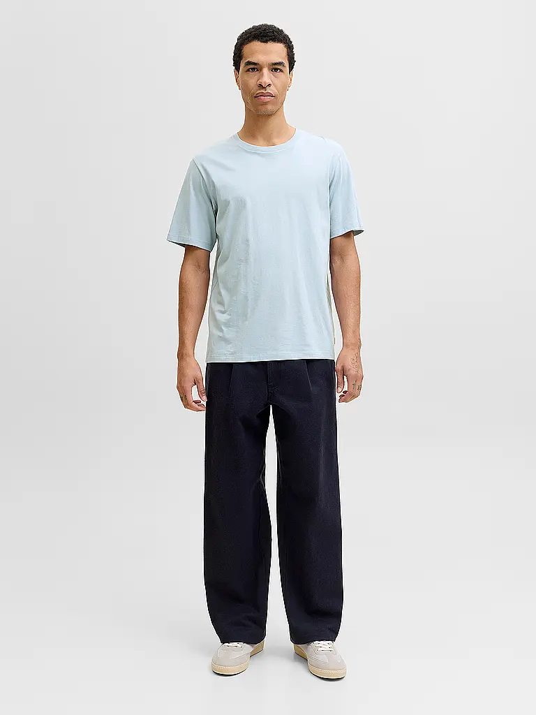 JACK & JONES | T-Shirt JJEORGANIC  | Hellblau