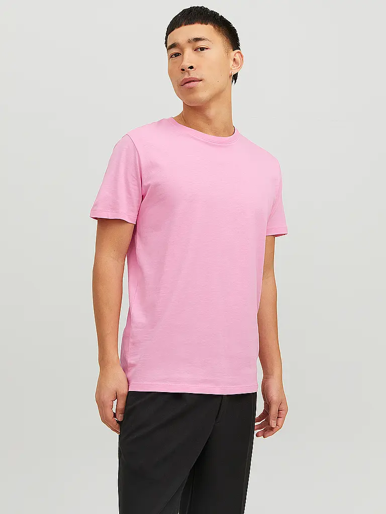 JACK & JONES | T-Shirt JJEORGANIC  | Rosa