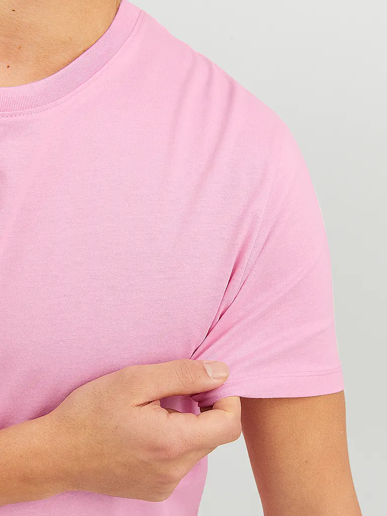 JACK & JONES | T-Shirt JJEORGANIC  | Rosa