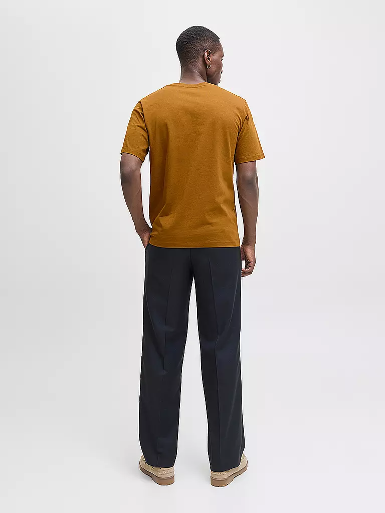 JACK & JONES | T-Shirt JJEORGANIC | dunkelblau