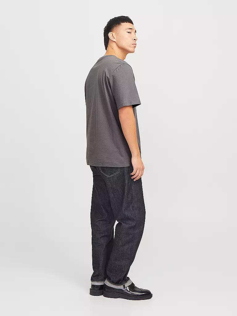 JACK & JONES | T-Shirt JJEORGANIC | hellbraun