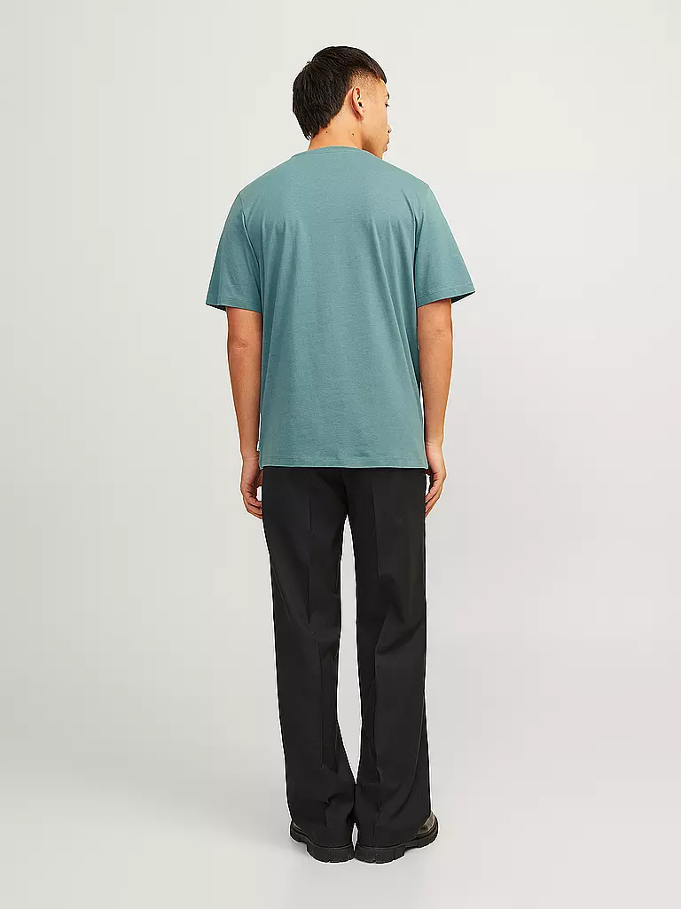 JACK & JONES | T-Shirt JJEORGANIC | dunkelblau