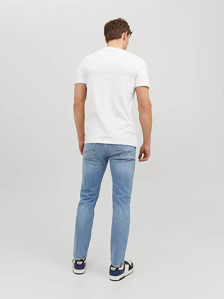 JACK & JONES | T-Shirt JJEORGANIC | dunkelblau