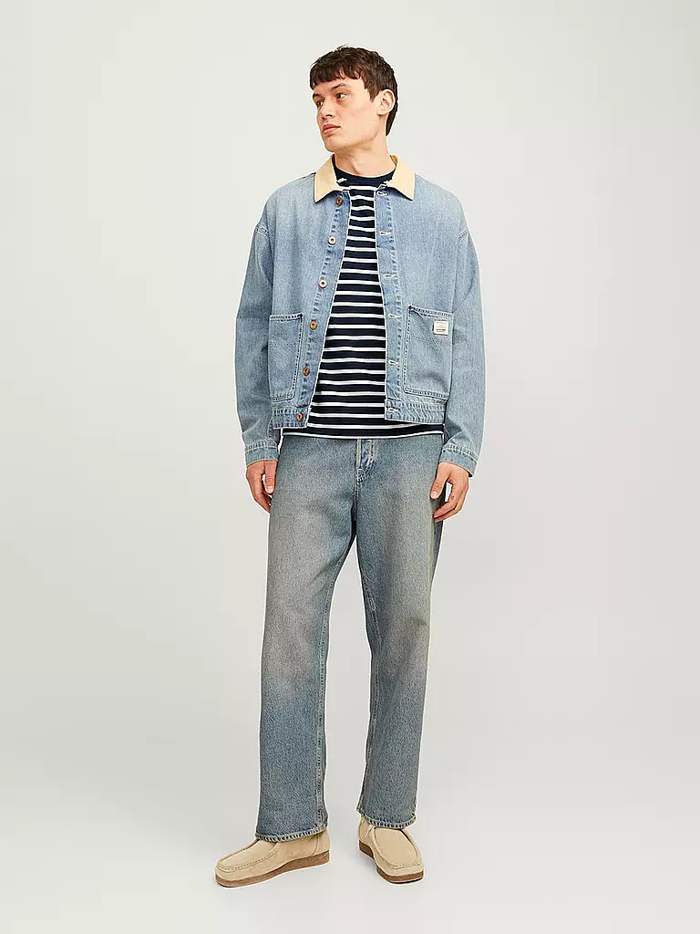 JACK & JONES | T-Shirt JJEORGANIC | creme