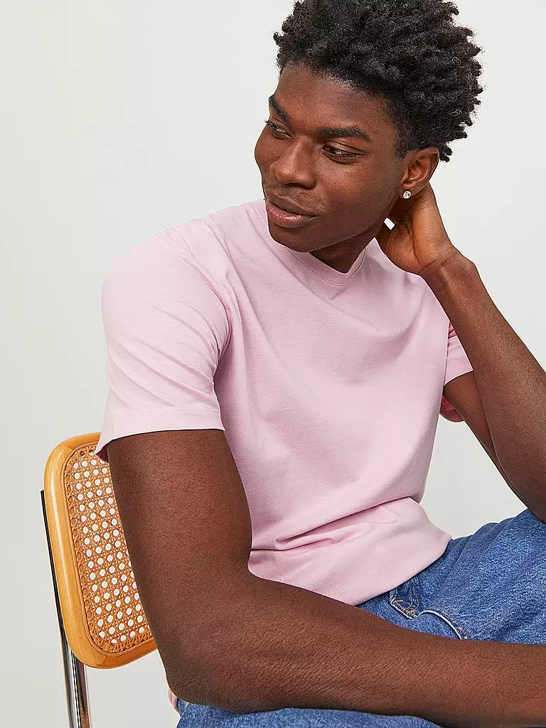 JACK & JONES | T-Shirt JJEORGANIC | dunkelblau