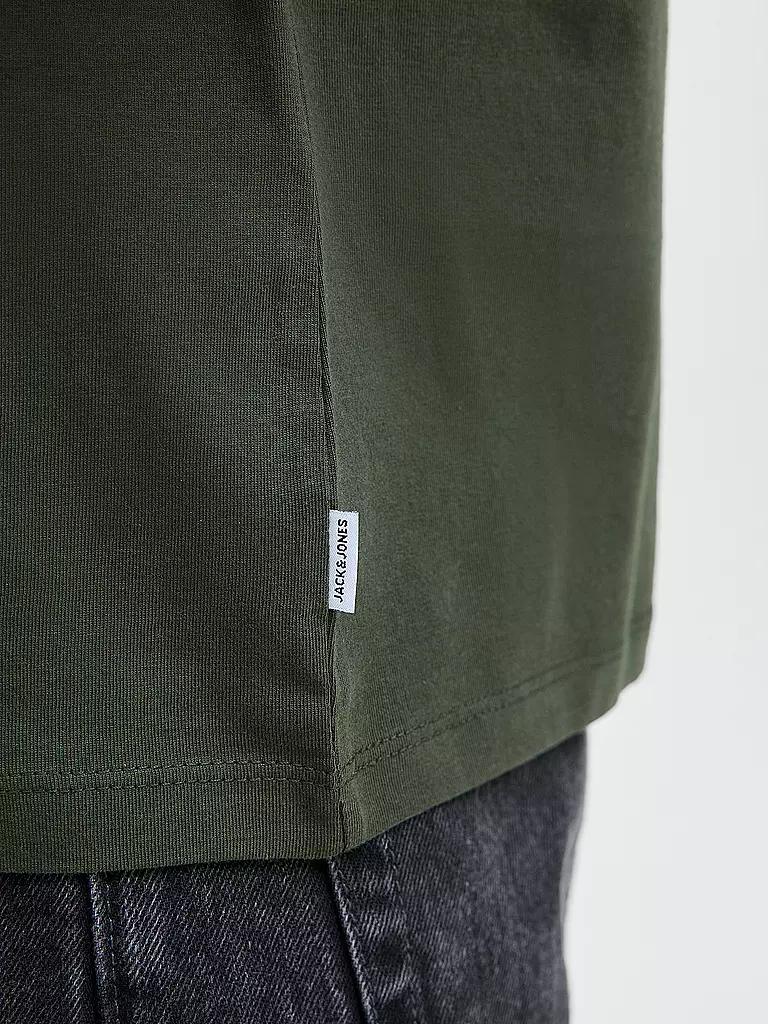 JACK & JONES | T-Shirt JJEORGANIC | dunkelblau