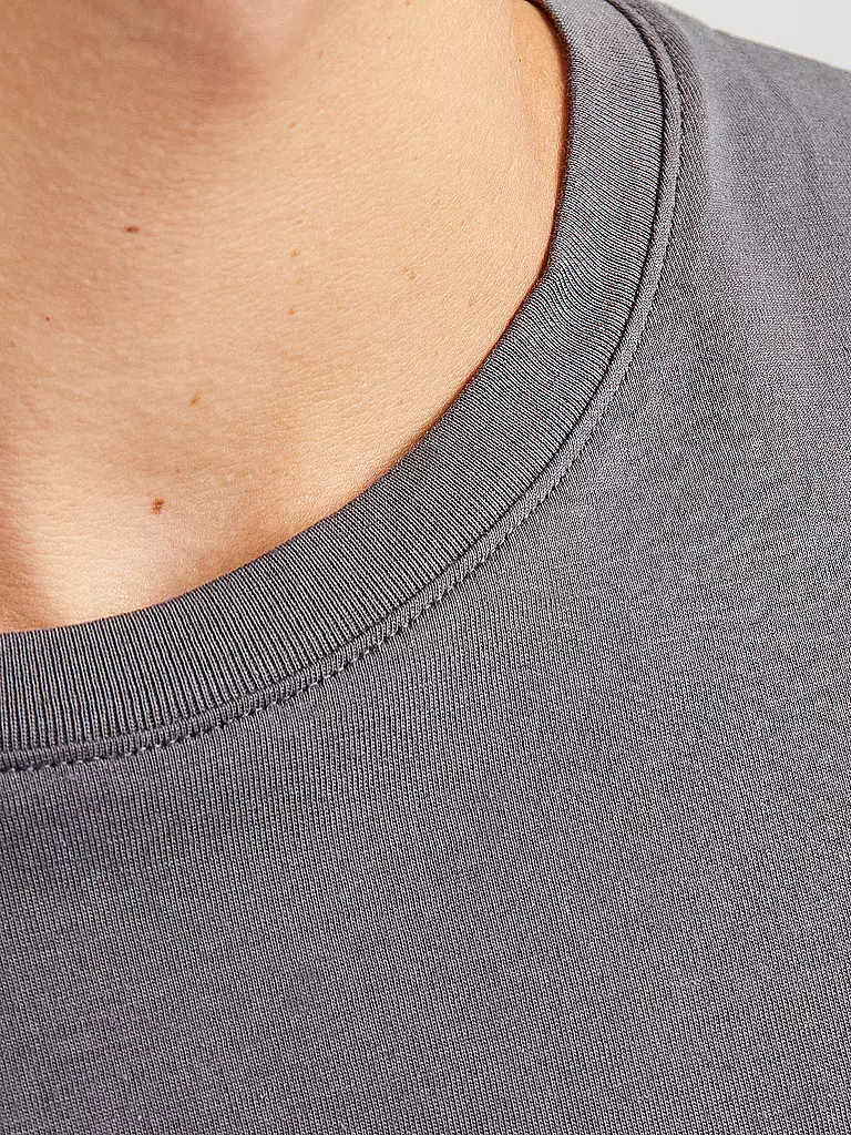 JACK & JONES | T-Shirt JJEORGANIC | hellbraun