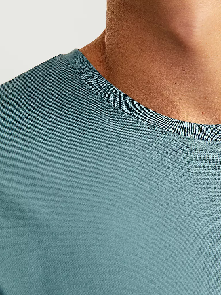 JACK & JONES | T-Shirt JJEORGANIC | dunkelblau