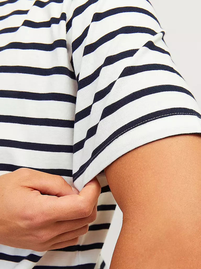 JACK & JONES | T-Shirt JJEORGANIC | dunkelblau